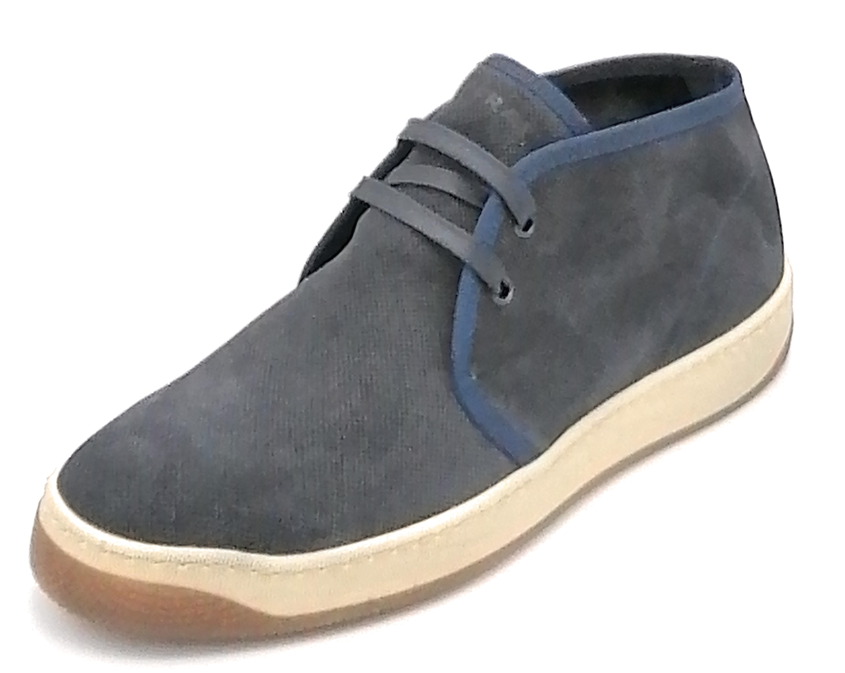 frau F2955 scarpa allacciata camoscio blu U